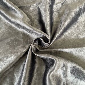 Pair of Room Darkening Dark Grey Curtains, 36x83in, 2 Panels